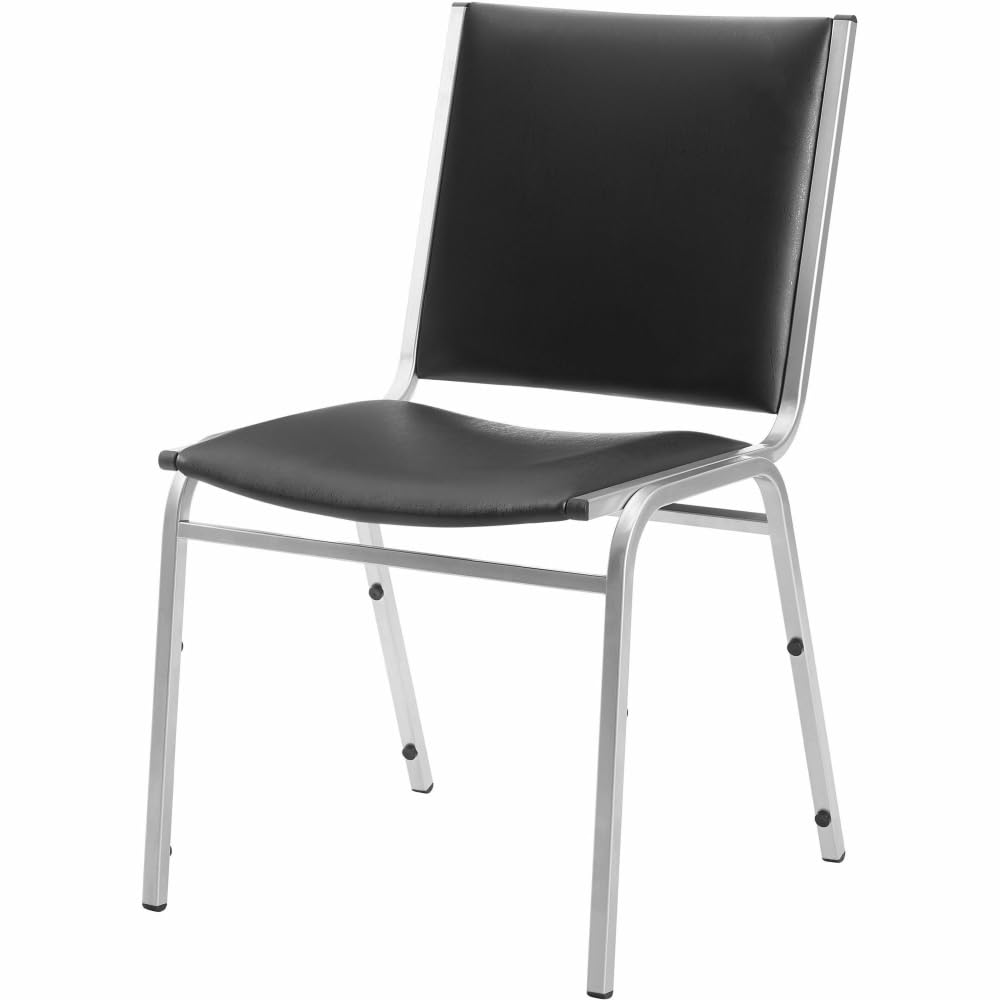 Black Armless Stacking Chairs N5497