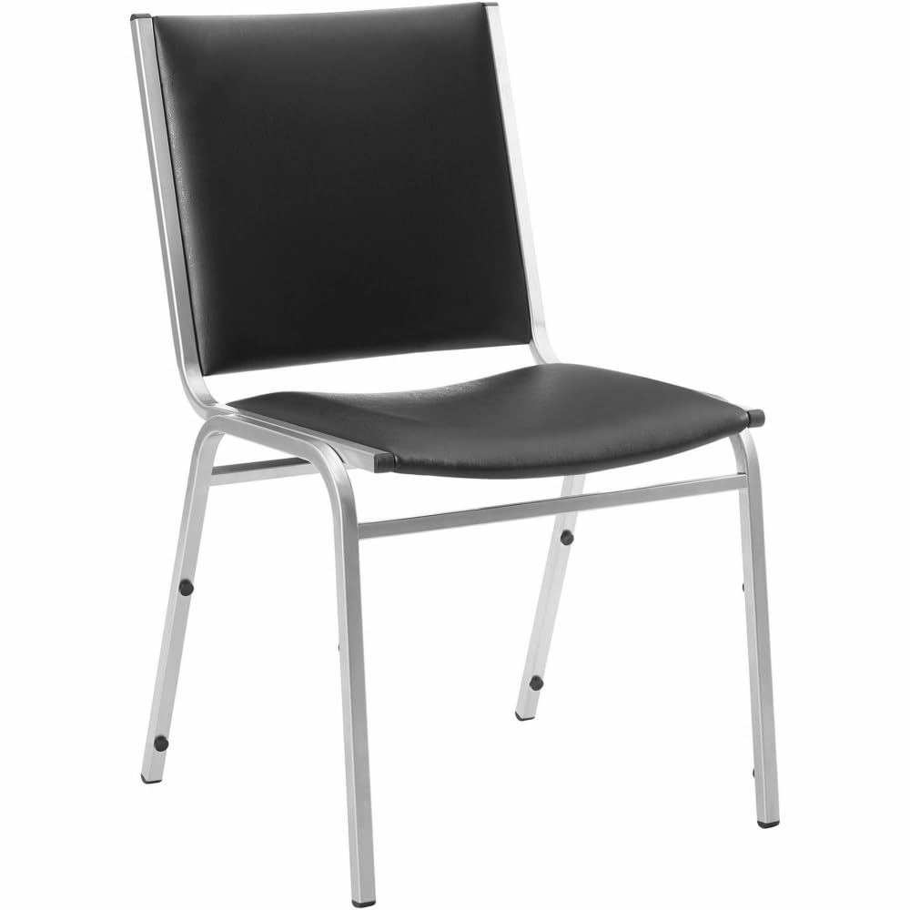 Black Armless Stacking Chairs N5497