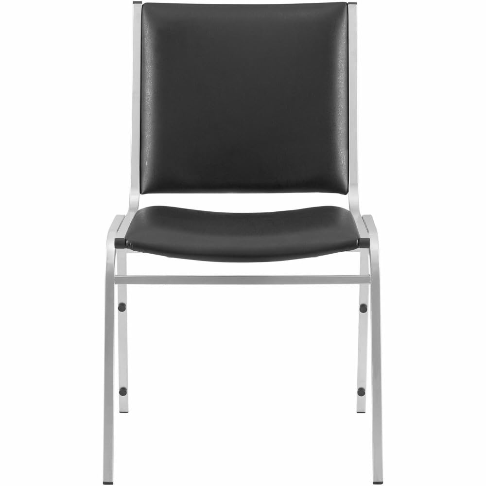 Black Armless Stacking Chairs N5497