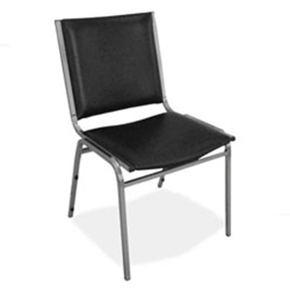 Black Armless Stacking Chairs N5497