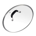 10-1/4 Inch Tempered Glass Lid with Steam Hole C3296