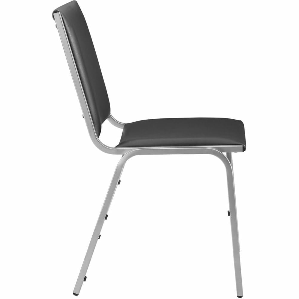 Black Armless Stacking Chairs N5497