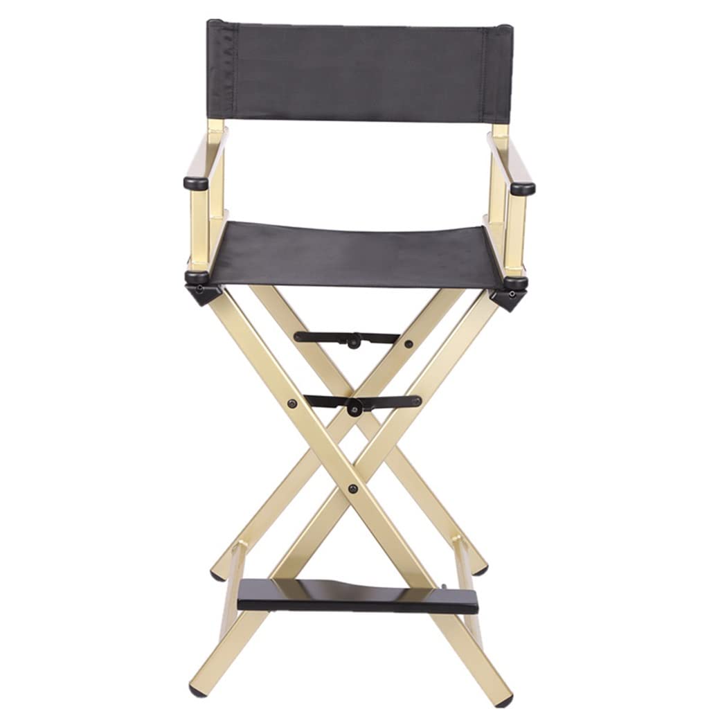 Aluminum Folding Director's Chair with Cup Holder K76399