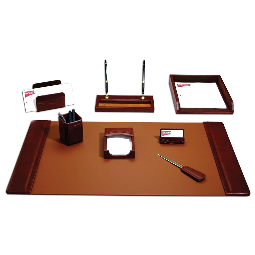 8-Piece Leather Desk Set Z67645