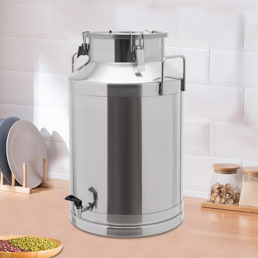 60L Milk Can with Faucet and Lid R914