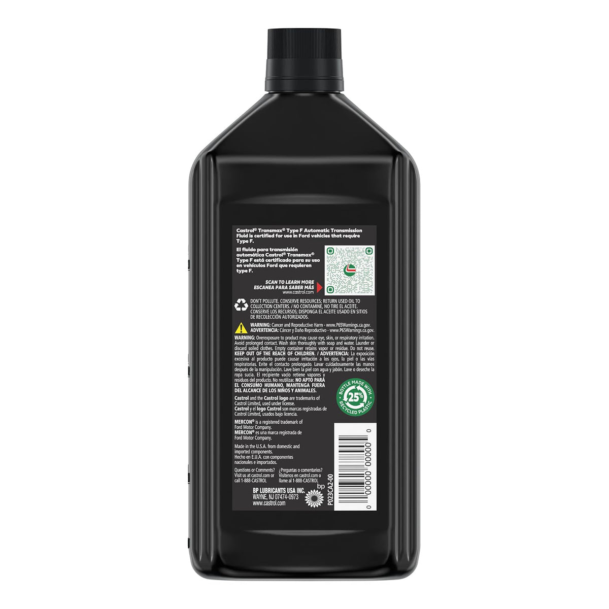 Automatic Transmission Fluid, 1 Quart, Pack of 6 A693121