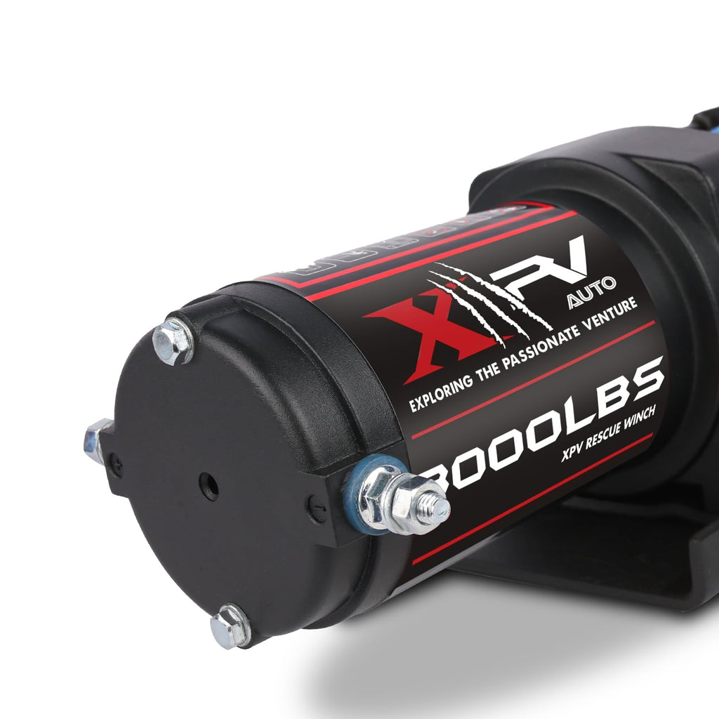 3000 lb 12V DC Electric Winch with Wireless Remote and Corded Control J5351