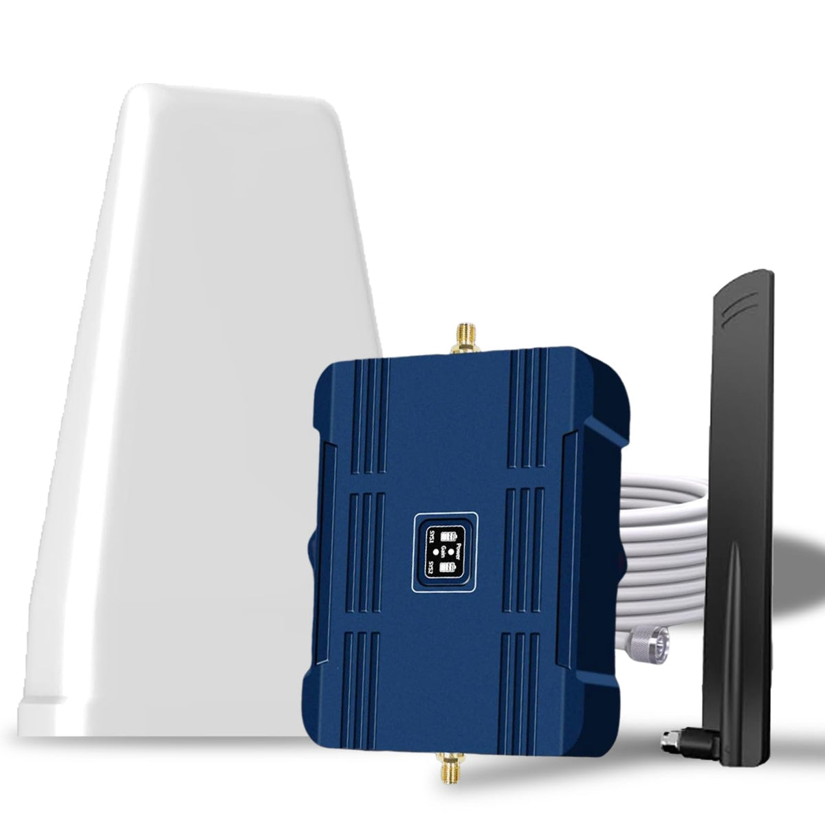 Cell Phone Booster 5G 4G LTE 3000Sq Ft Blue Q81825