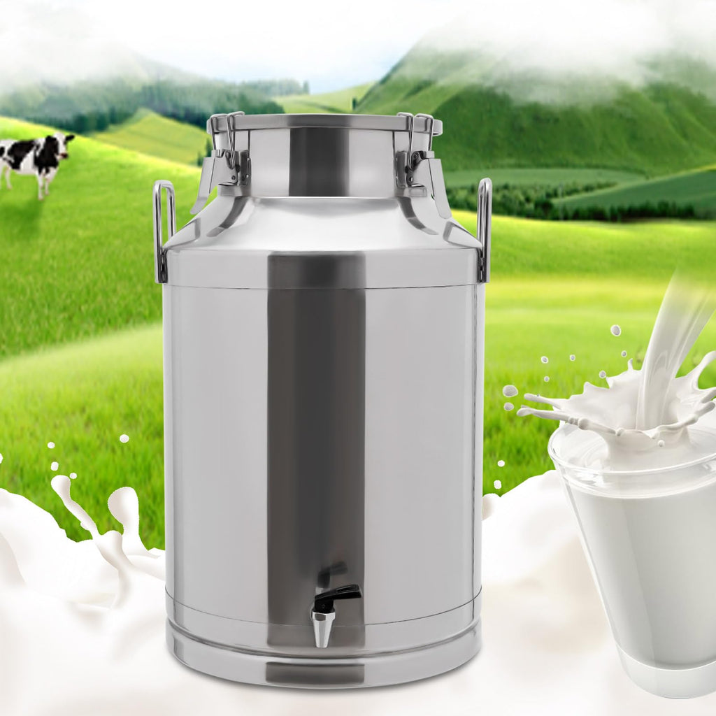 60L Milk Can with Faucet and Lid R914
