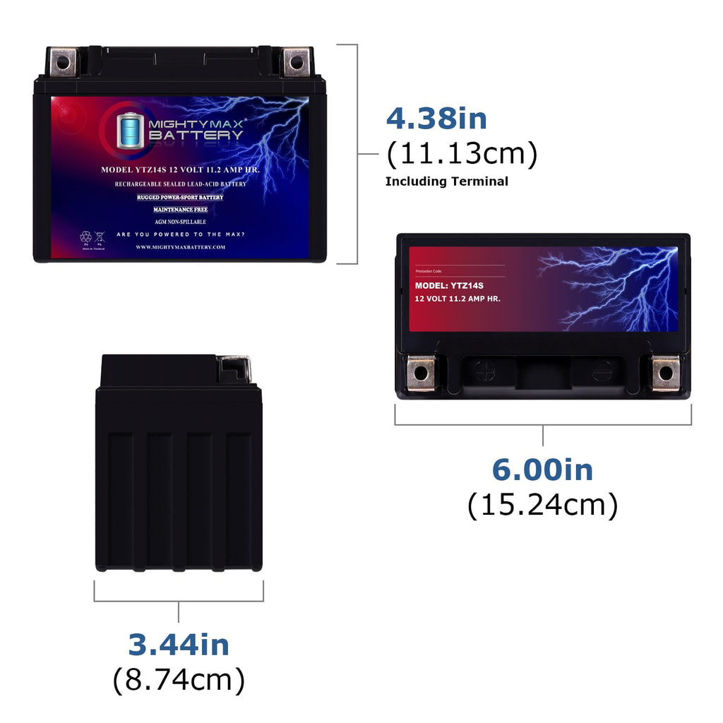 12V 11.2Ah Battery W8716