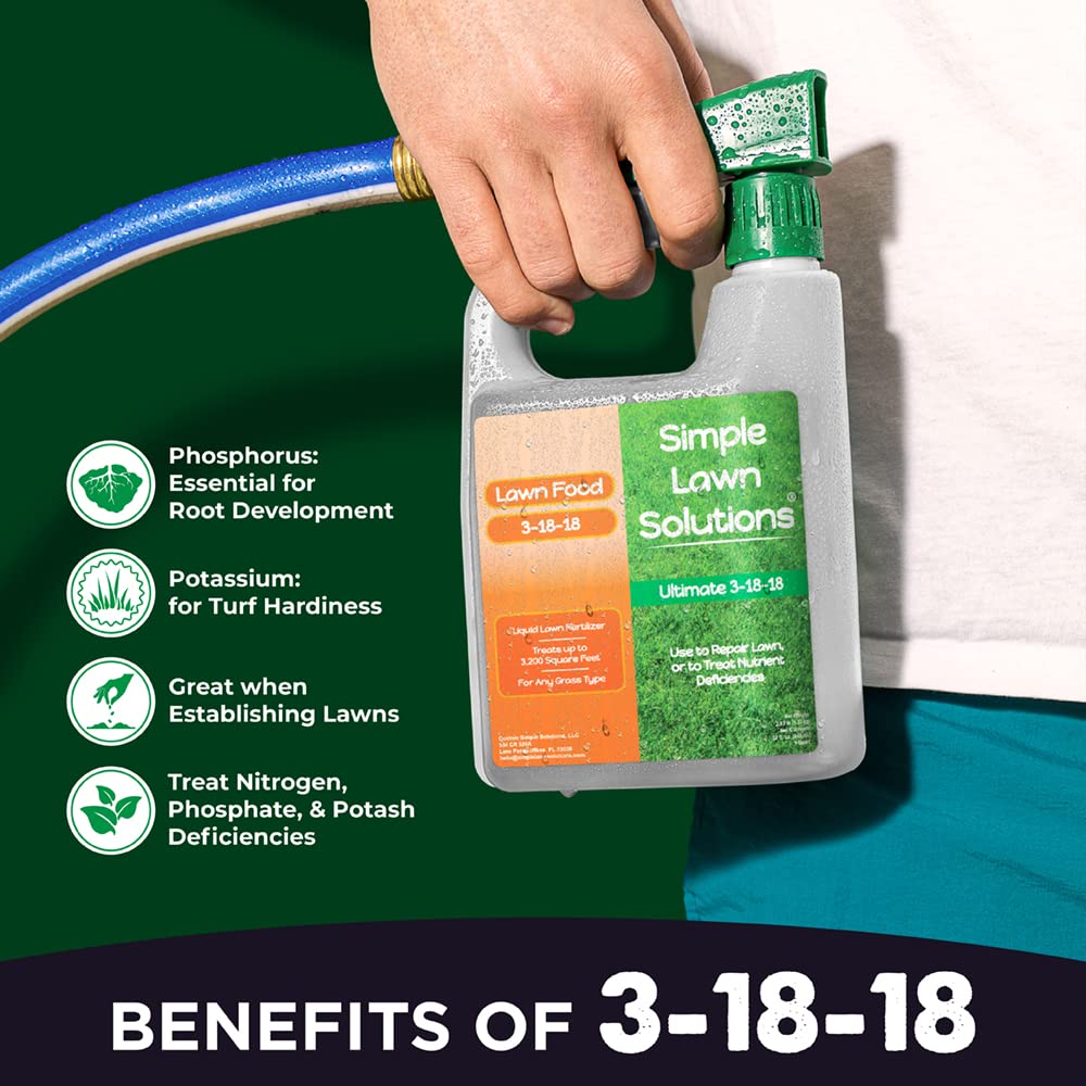 3-18-18 NPK Liquid Fertilizer Concentrated Spray 32 Ounce A81291