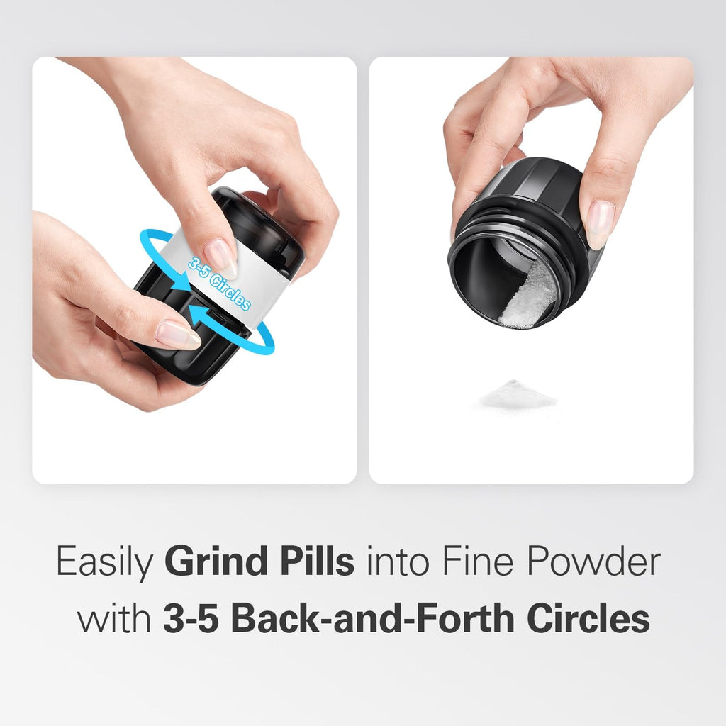 3-in-1 Pill Crusher and Cutter with Storage G837874
