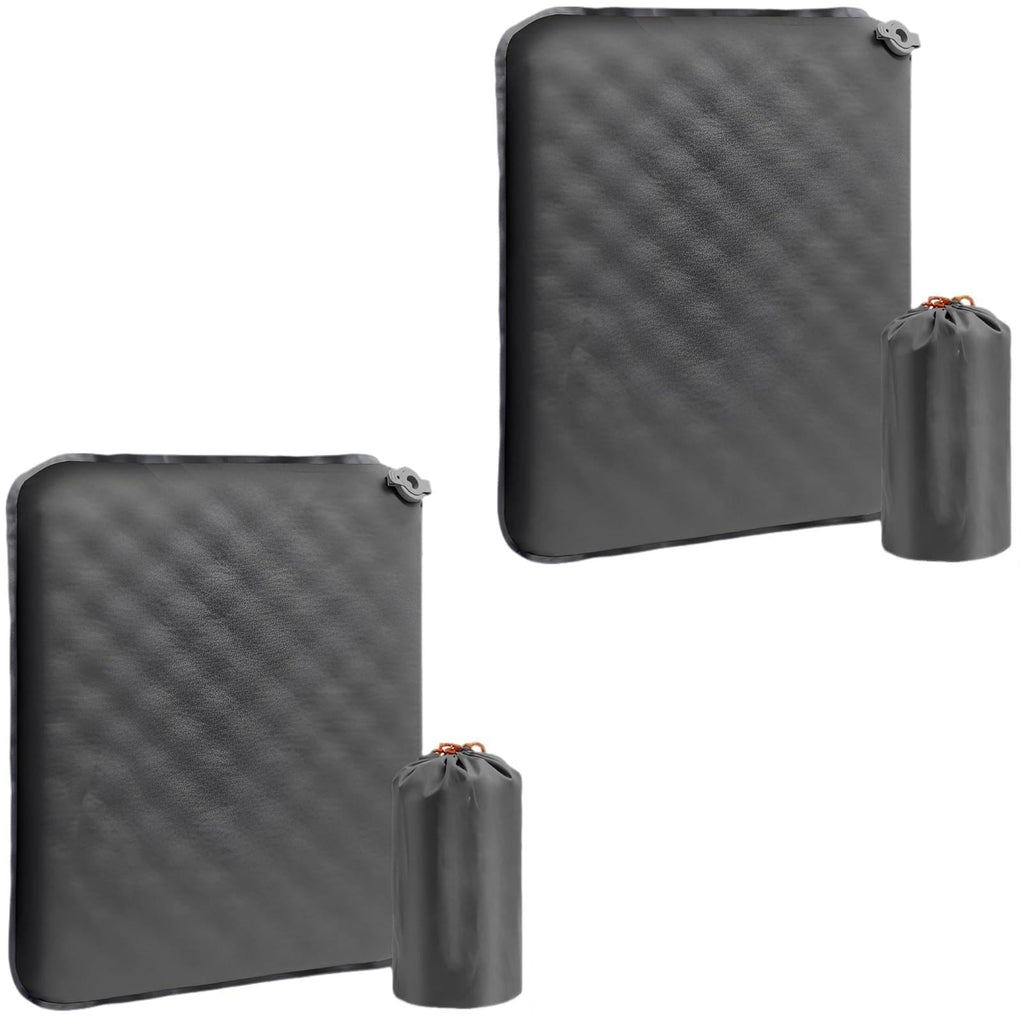 2 Pcs Inflatable Seat Cushion Lightweight Nylon TPU R689118