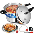 4.23 Quart Aluminum Stovetop Pressure Cooker T181