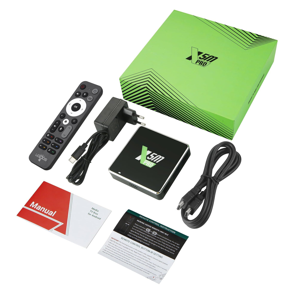 Android 14.0 TV Box 4GB RAM 32GB ROM Dual WiFi Ethernet 4K HDR L705743