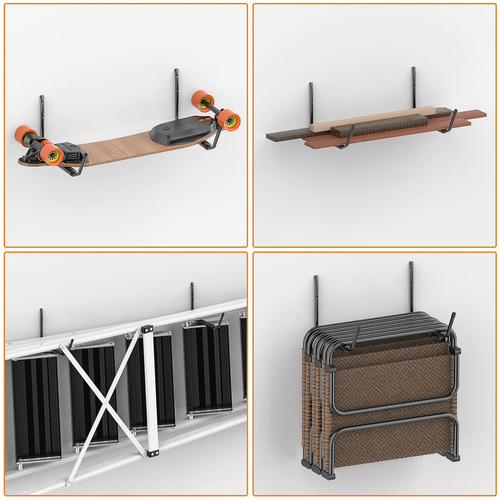 Wall Mount Kayak Storage Rack for 2 Kayaks L6816