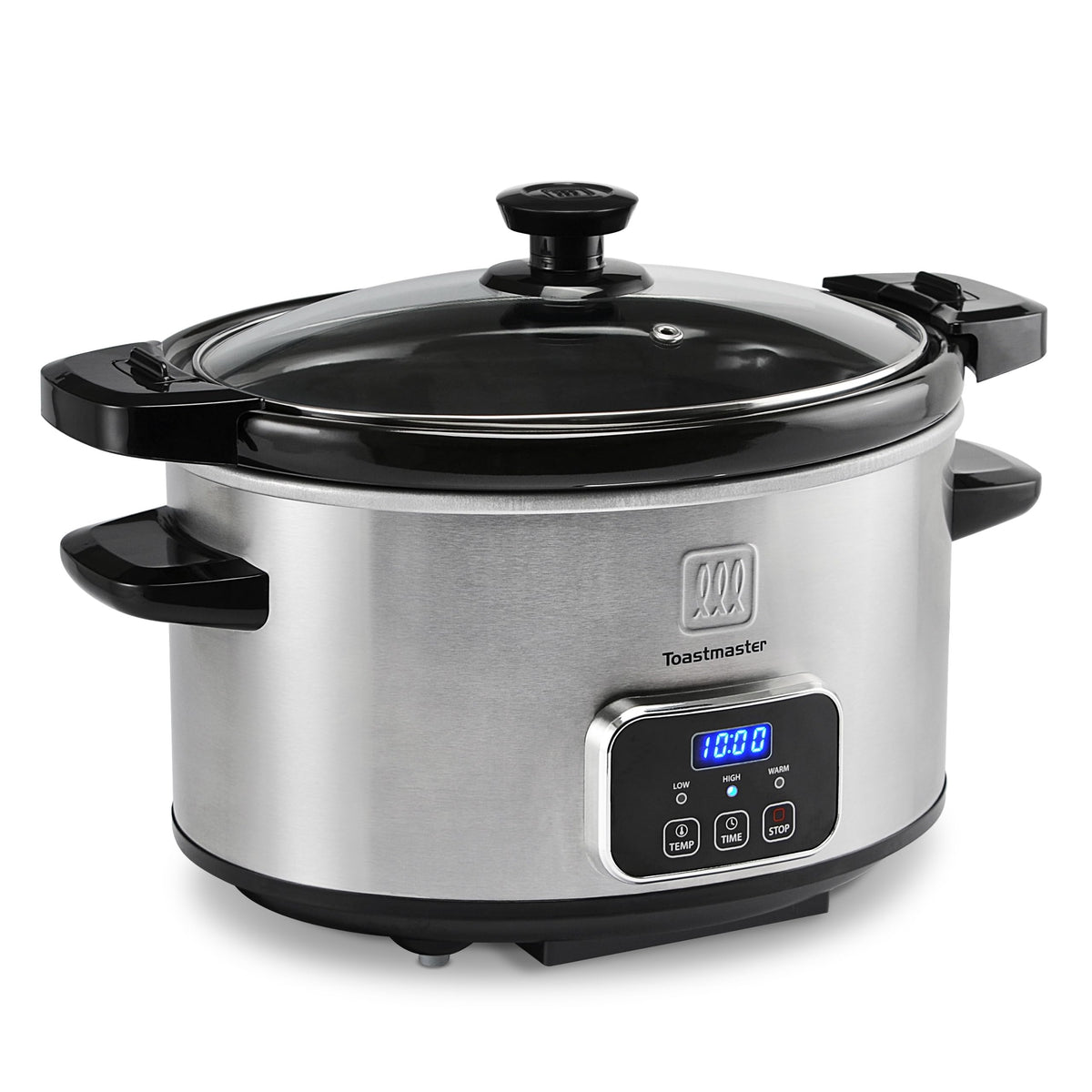 4-Quart Stainless Steel Slow Cooker Y937