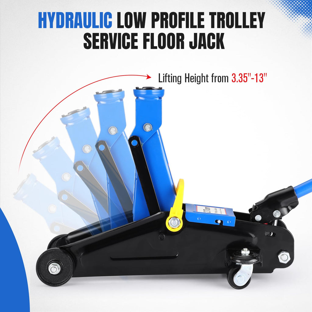 2 Ton Low Profile Hydraulic Floor Jack C7925