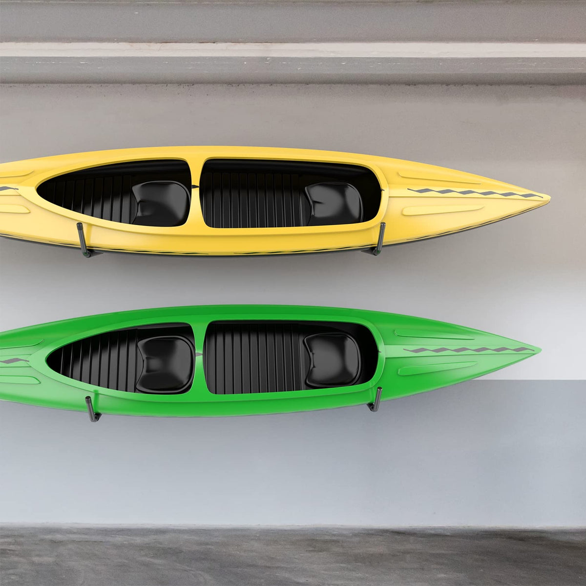 Wall Mount Kayak Storage Rack for 2 Kayaks L6816
