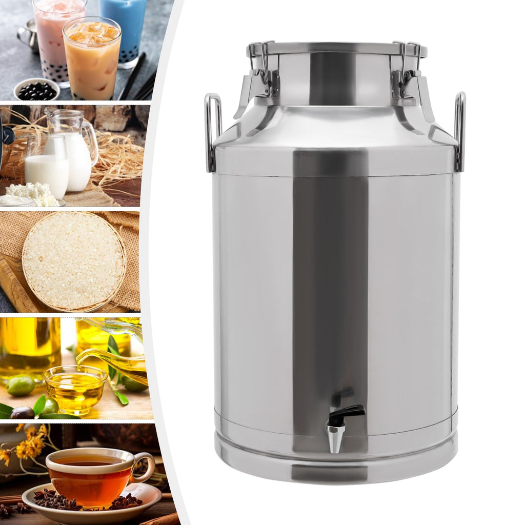60L Milk Can with Faucet and Lid R914