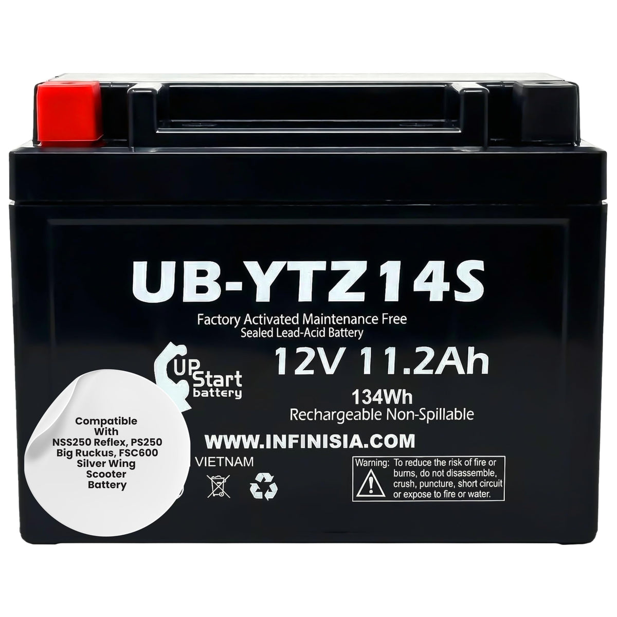 12V 11.2Ah Battery C1886
