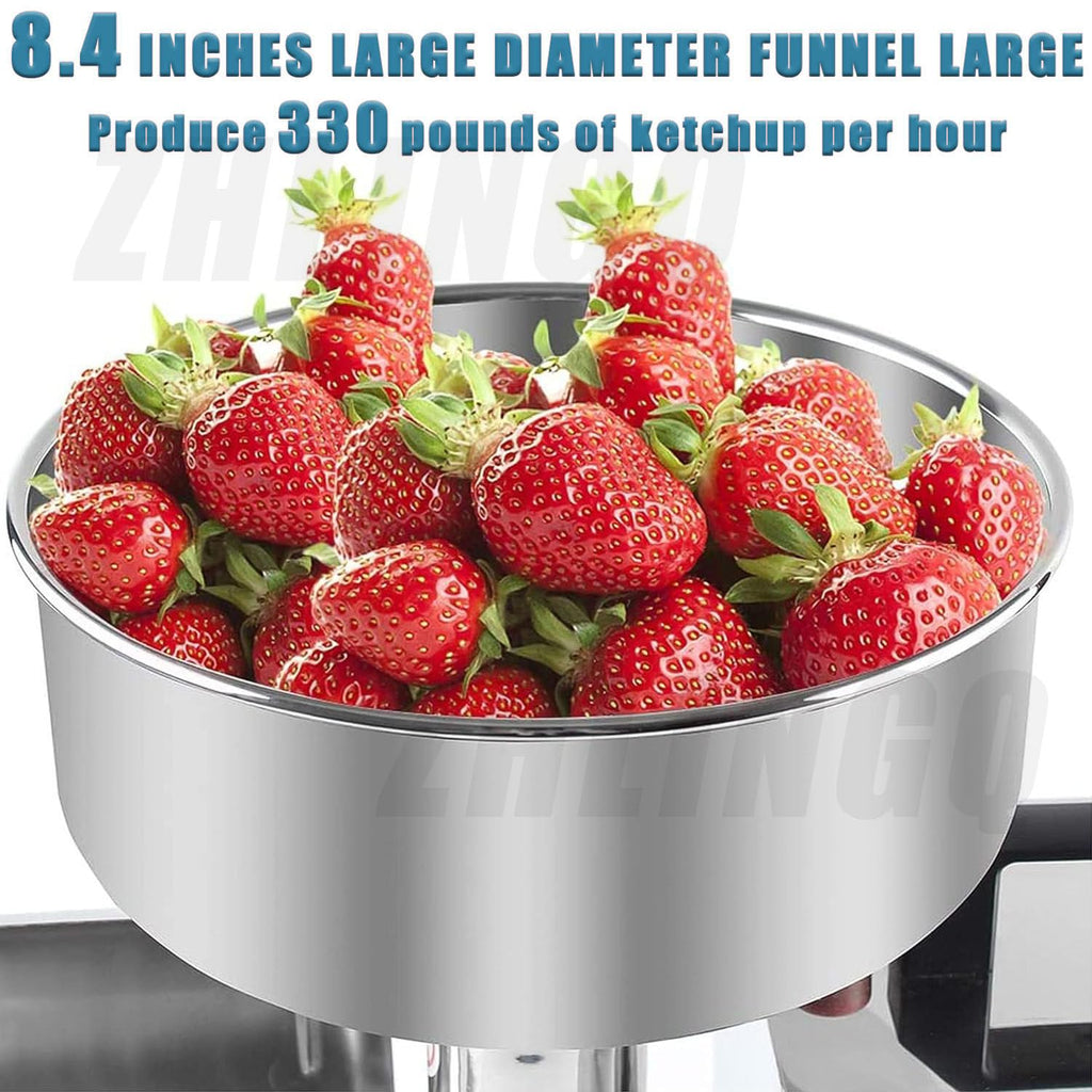 450W Electric Tomato Strainer and Press Stainless Steel D23303