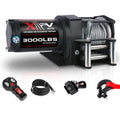 3000 lb 12V DC Electric Winch with Wireless Remote and Corded Control J5351
