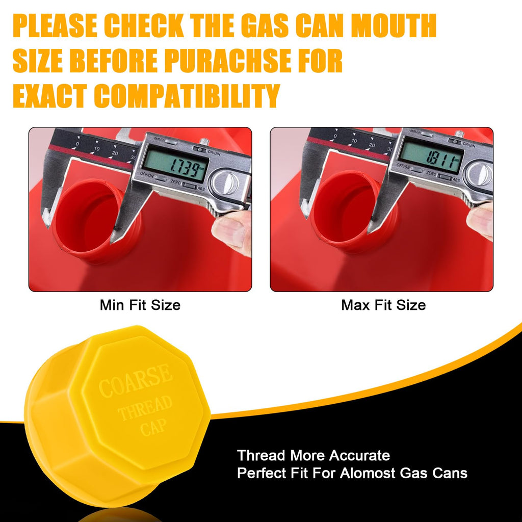 Gas Can Cap 5 Gallon Coarse Thread L3715
