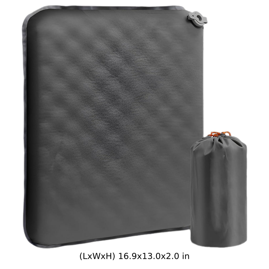 2 Pcs Inflatable Seat Cushion Lightweight Nylon TPU R689118