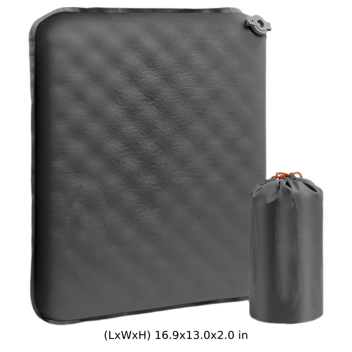 2 Pcs Inflatable Seat Cushion Lightweight Nylon TPU R689118