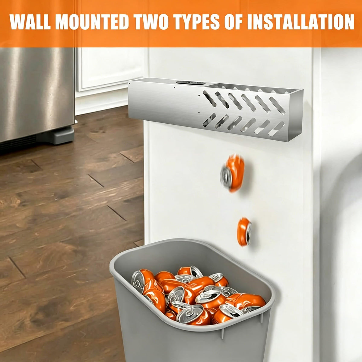 Automatic Wall Mounted Electric Can Crusher C895