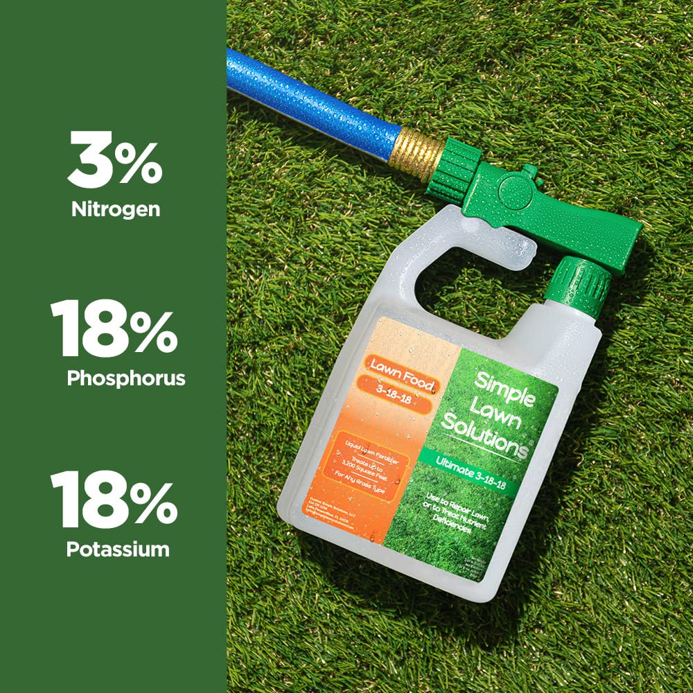 3-18-18 NPK Liquid Fertilizer Concentrated Spray 32 Ounce A81291