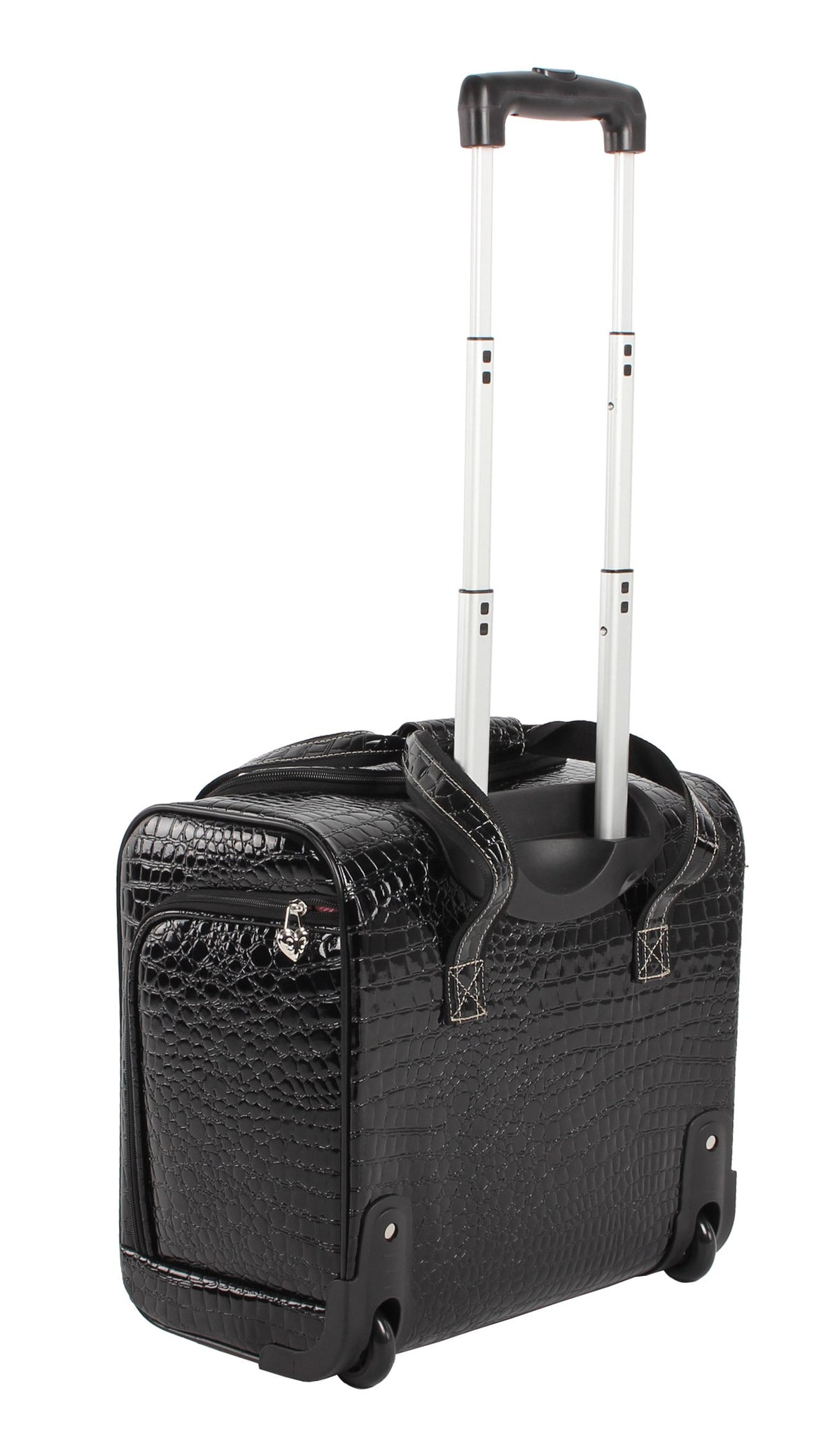 15 Inch Black PVC Underseat Luggage G114639