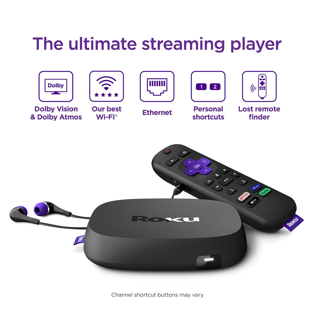 4K HDR Streaming Device with Voice Remote and HDMI Cable R10521