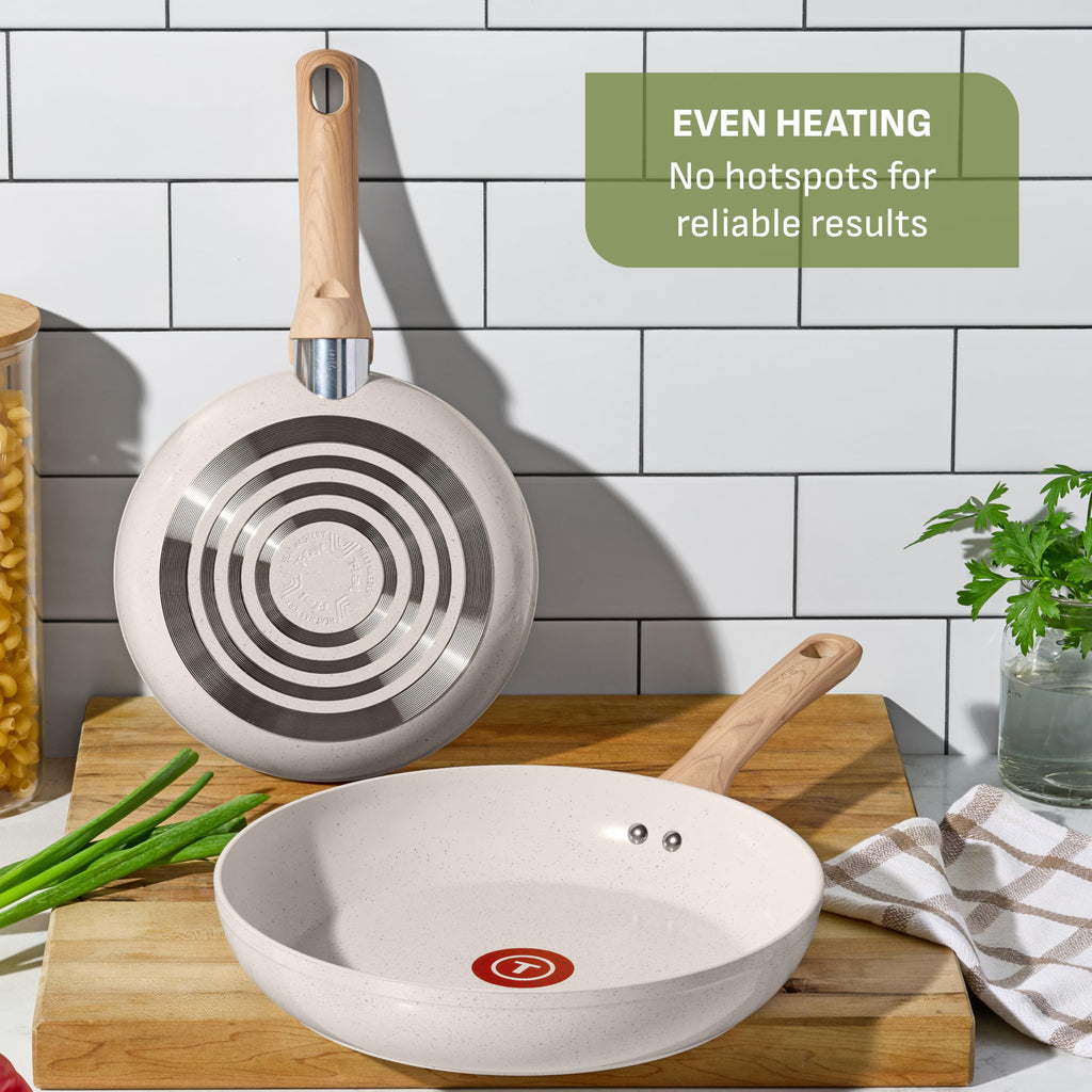 12 Piece Beige Granite Ceramic Nonstick Cookware Set Z1892