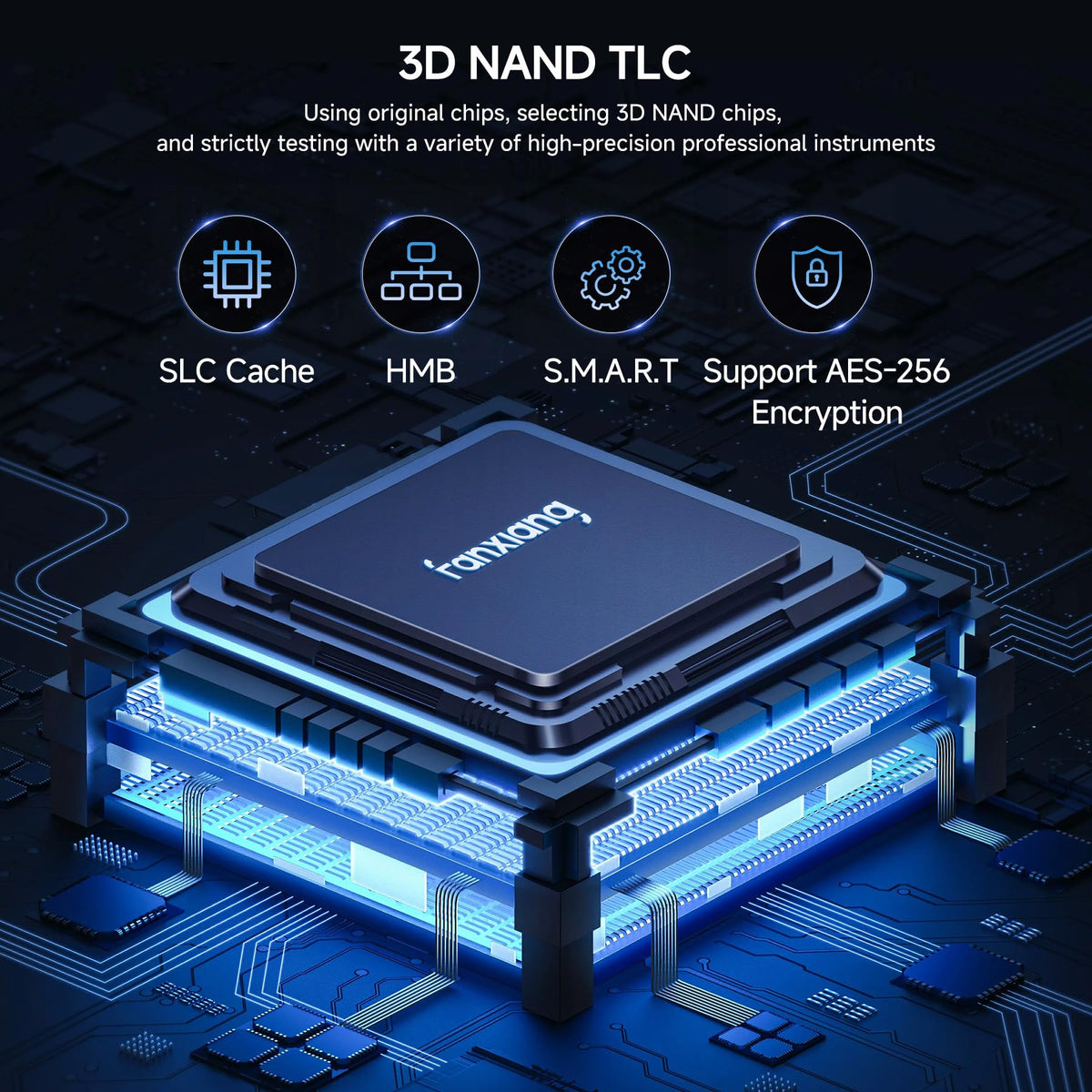 2TB NVMe M.2 PCIe 4.0 Internal SSD with Heatsink N152645