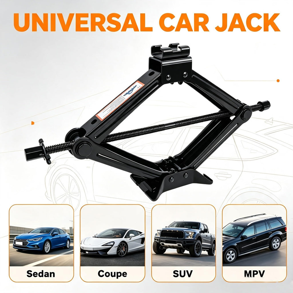 3 Ton Scissor Car Jack Kit with Wrench A144