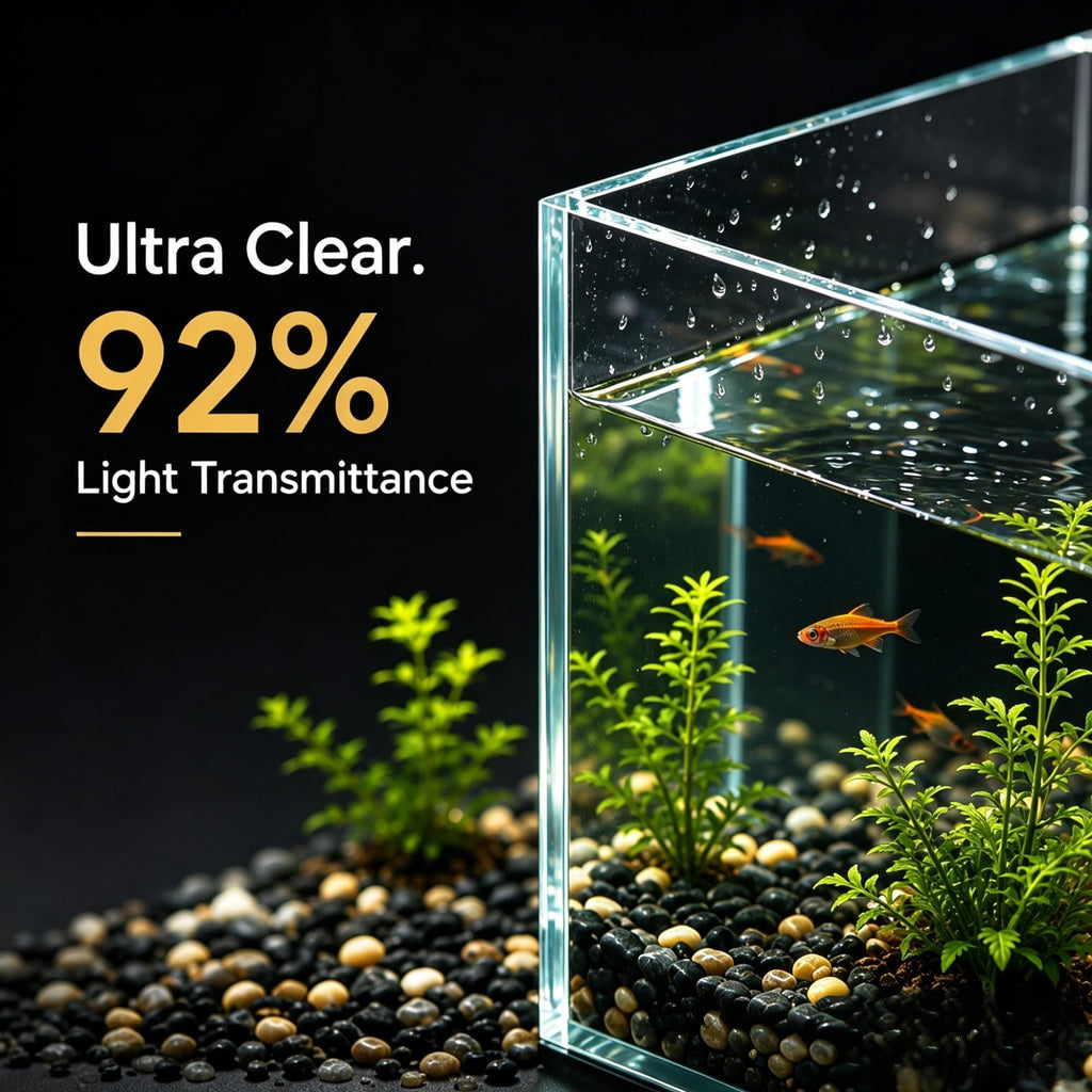 2 Gallon Fish Tank with Light and Filter J985
