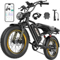 1500W 20" Fat Tire Electric Bike with 48V 20Ah Battery V647