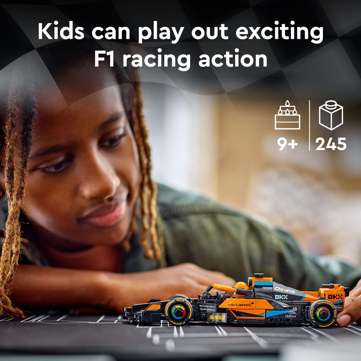 Buildable Formula 1 Race Car Toy Set S729