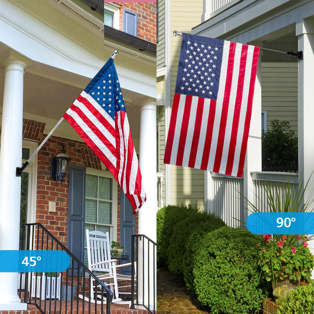 Adjustable Metal Flag Pole Holder C93955