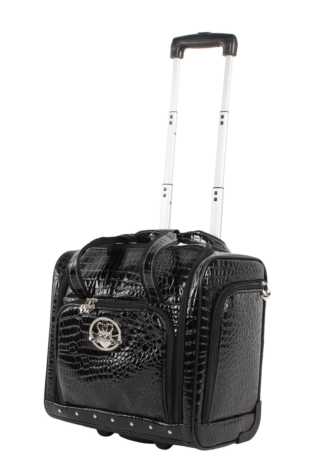 15 Inch Black PVC Underseat Luggage G114639