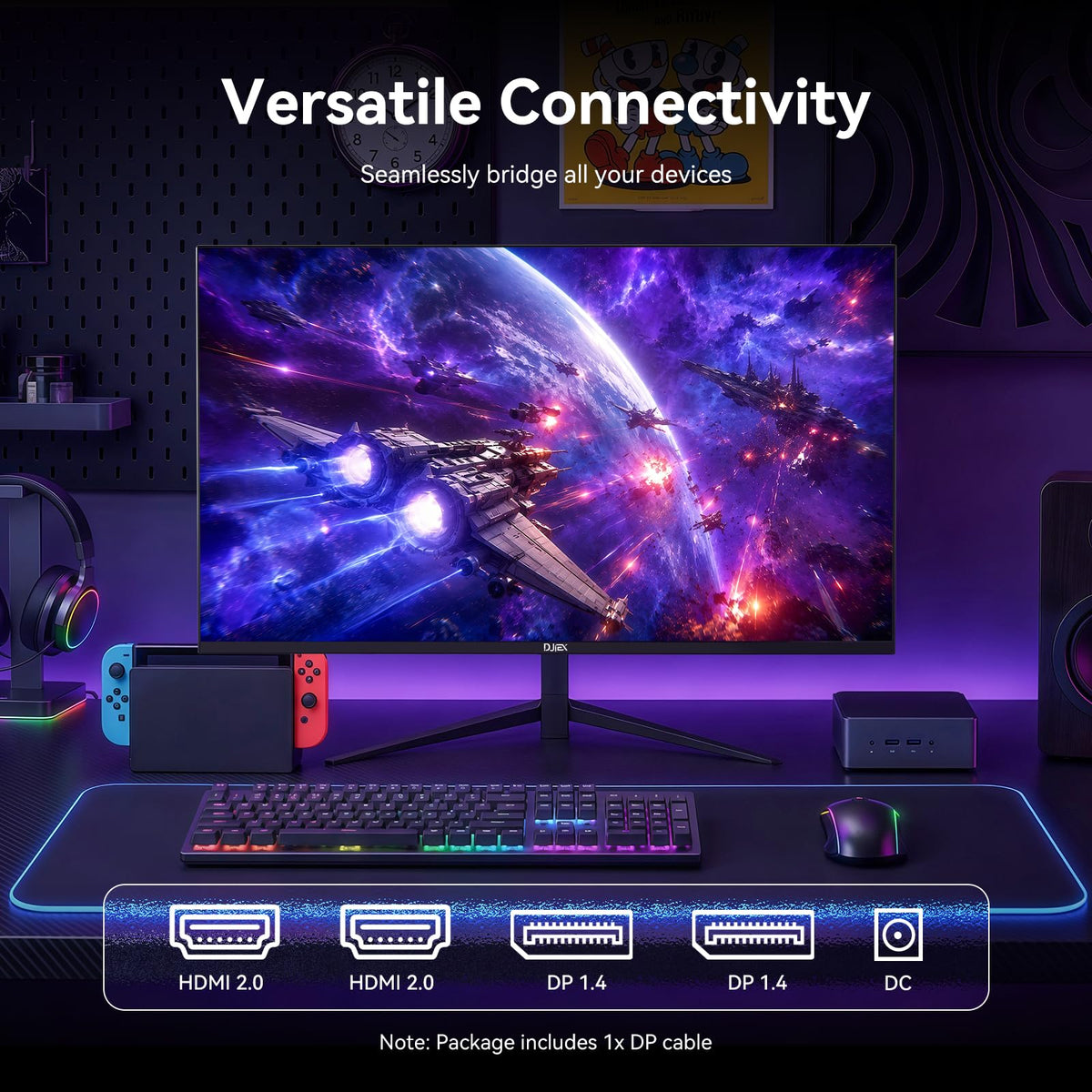27 Inch 240Hz FHD 1080P Gaming Monitor X4136