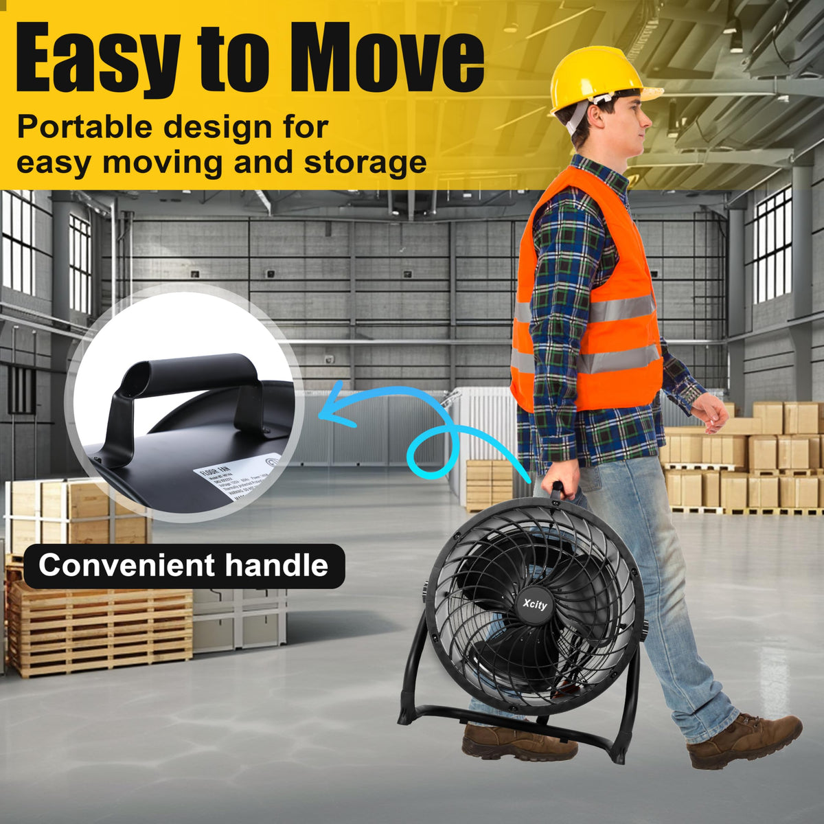 14 Inch Industrial Drum Fan V894