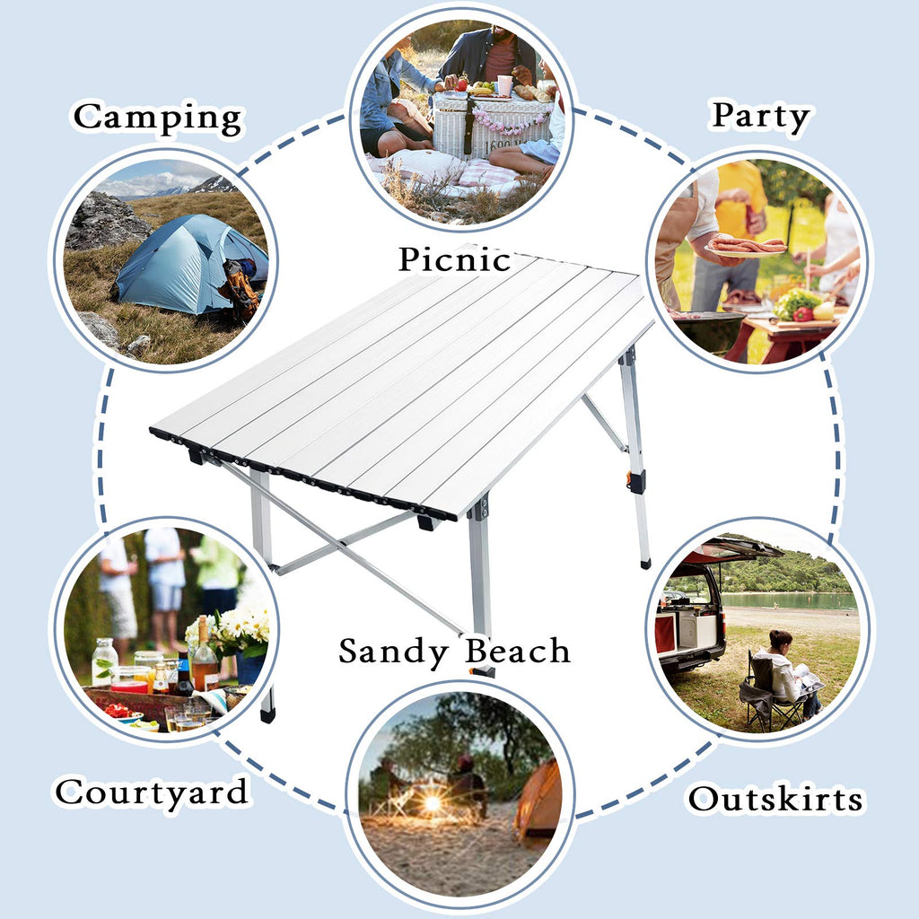 Adjustable Aluminum Camping Table V517817