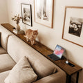 102 Inch Narrow Sofa Table with Power Outlets N523567