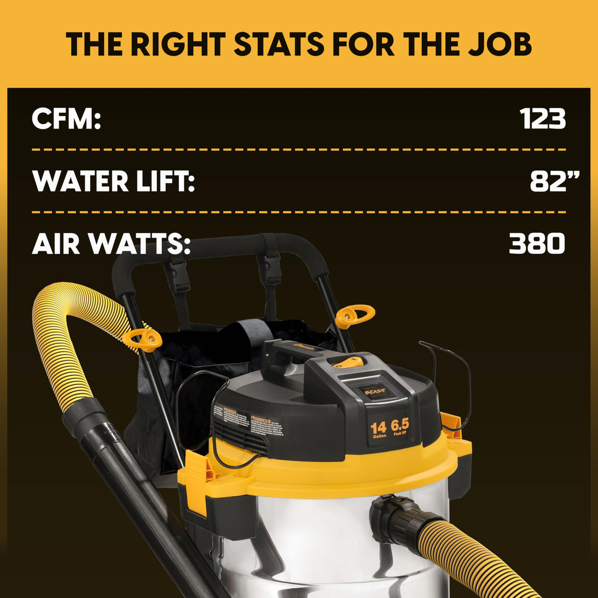 14-Gal Wet/Dry Vac K3801