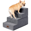 4-Step Grey Dog Stairs V35983