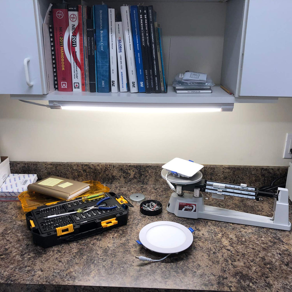 24 in. LED Under Cabinet Light, 1200 Lumens Warm White 3000K X504