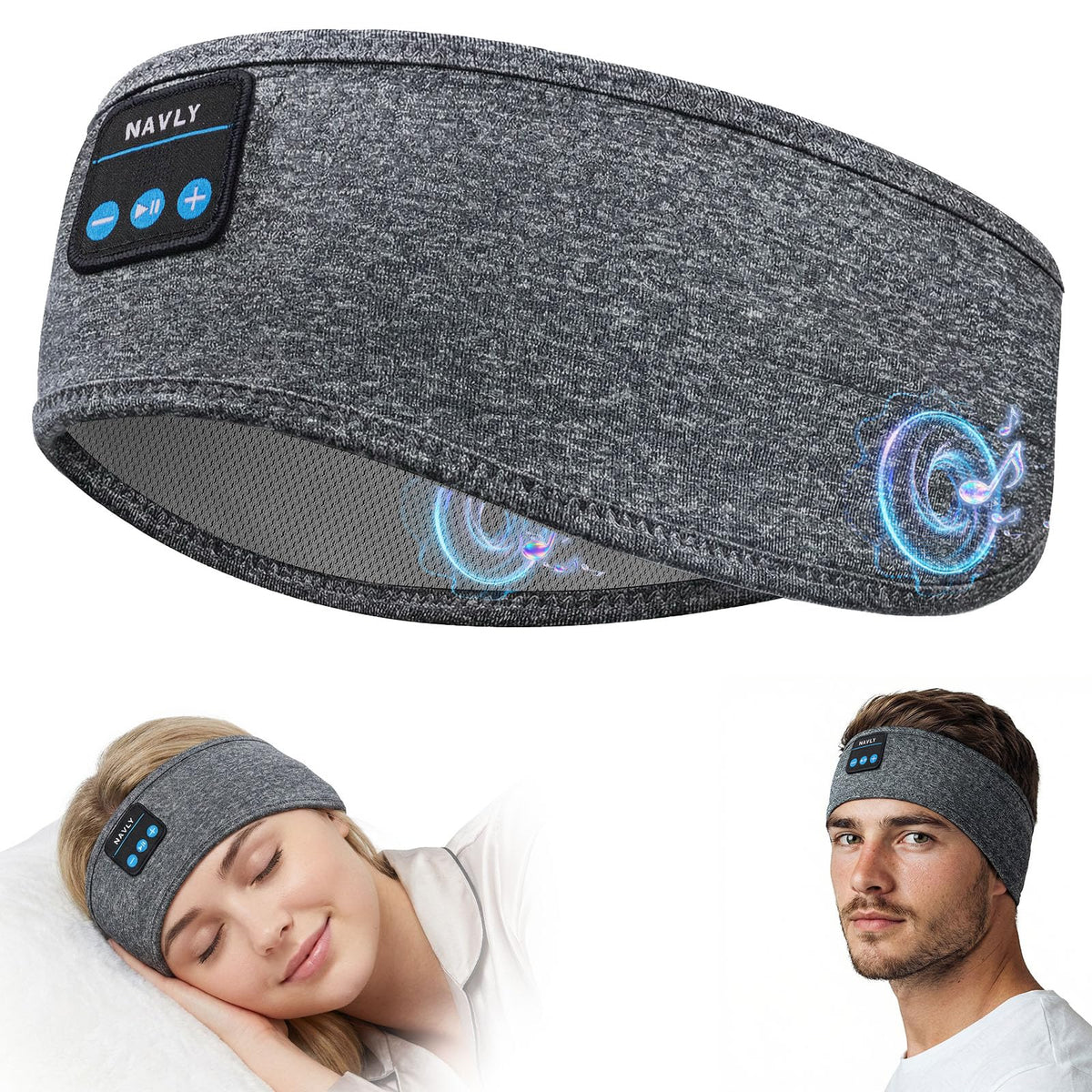 Bluetooth 5.4 Wireless Sleep Mask Headphones P34698
